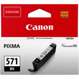 CLI-571B Tintapatron Pixma MG5750, 6850,7750 nyomtatókhoz, CANON, fekete, 7 ml